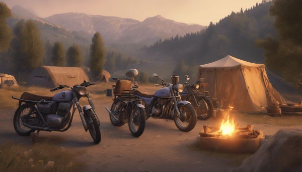 Des vacances inattendues au camping moto dans la Drôme