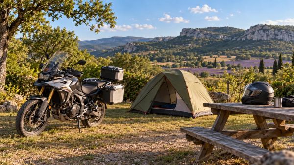 Séjourner au camping moto dans la Drôme pour des vacances inoubliables